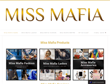 Tablet Screenshot of missmafia.com